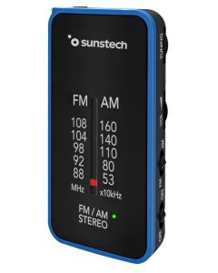 RADIO SUNSTECH RPC6BL AZUL ANALOGICA