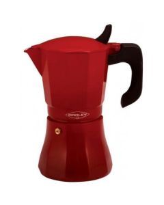 CAFETERA OROLEY INDUCCIÓN PETRA 12 TAZAS ROJA