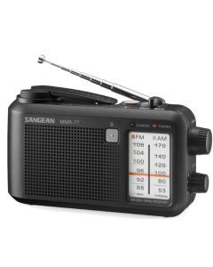 RADIO DE EMERGENCIA SANGEAN MMR-77 BLACK