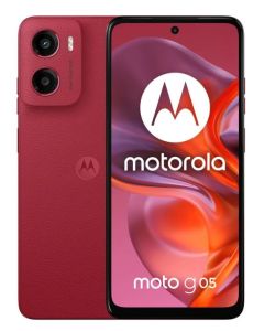 TELEFONO MOTOROLA G05 4G 6,67" IPS  4GB/128GB IP54 PLUM RED