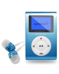REPRODUCTOR MP3 SUNSTECH DEDALO III 4GB BLUE